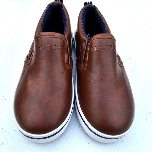 Nautical Kid's Slip-On Casual Shoe Athletic Sneaker - Sz 10 Toddler - Picture 1 of 6